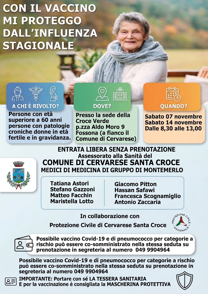 Vaccino antinfluenzale 2026/2027